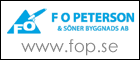 F.O. Peterson & S�ner Byggnads AB